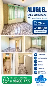 Sala Comercial para alugar, 20m² no Taquara, Rio de Janeiro