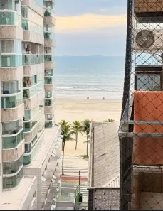 Apartamento com 2 Quartos para alugar, 75m² no Aviação, Praia Grande