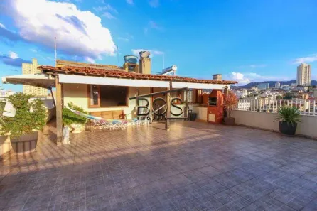 Cobertura com 3 Quartos à venda, 187m² no Sagrada Família, Belo Horizonte
