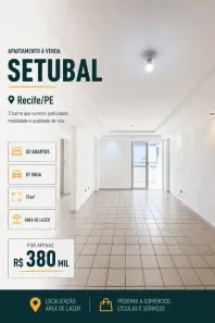 Apartamento com 2 Quartos à venda, 71m² no Boa Viagem, Recife