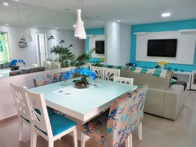 Apartamento com 3 Quartos à venda, 120m² no Pitangueiras, Guarujá