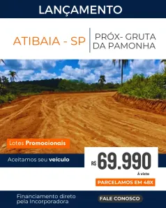 Lote/Terreno à venda, 600m² no Condomínio Residencial Água Verde, Atibaia