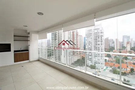 Apartamento com 2 Quartos para alugar, 105m² no Cidade Monções, São Paulo