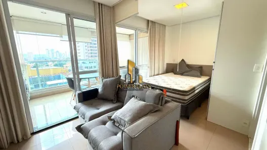 Flat com 1 Quarto para alugar, 33m² no Brooklin Paulista, São Paulo