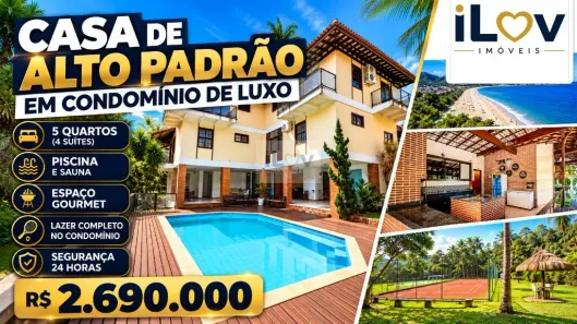 Casa com 5 Quartos à venda, 406m² no Camboinhas, Niterói