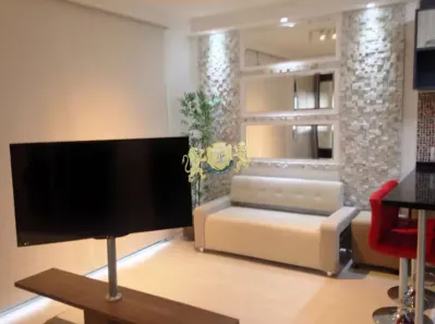 Flat com 1 Quarto para alugar, 37m² no Santo Amaro, São Paulo
