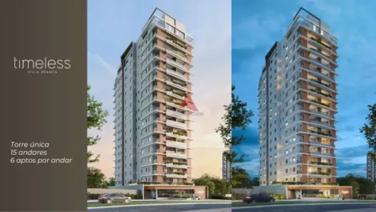 Apartamento com 2 Quartos à venda, 66m² no Loteamento Villa Branca, Jacareí