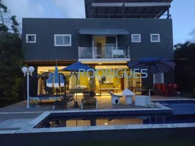 Casa de Condomínio com 5 Quartos à venda, 500m² no Itacimirim (Monte Gordo), Camaçari