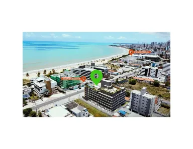 Flat com 1 Quarto à venda, 23m² no Jardim Oceania, João Pessoa