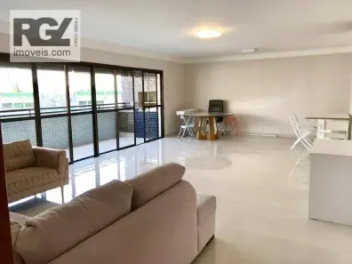 Apartamento com 4 Quartos para alugar, 213m² no Boqueirão, Santos