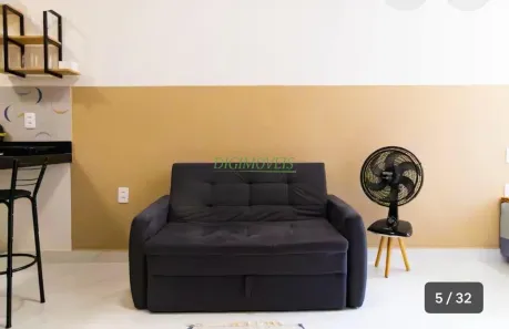 Apartamento com 1 Quarto para alugar, 45m² no Barro Preto, Belo Horizonte