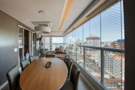 Apartamento com 3 Quartos à venda, 129m² no Gonzaga, Santos
