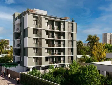Apartamento com 2 Quartos à venda, 62m² no Aeroclube, João Pessoa