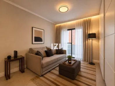 Apartamento com 1 Quarto para alugar, 54m² no Itaim Bibi, São Paulo