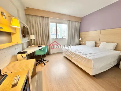 Flat com 1 Quarto à venda, 24m² no Pompéia, Santos