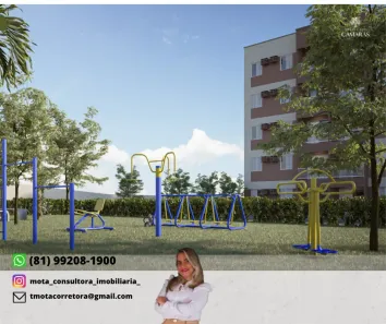 Apartamento com 2 Quartos à venda, 40m² no Estação Nova, Camaragibe