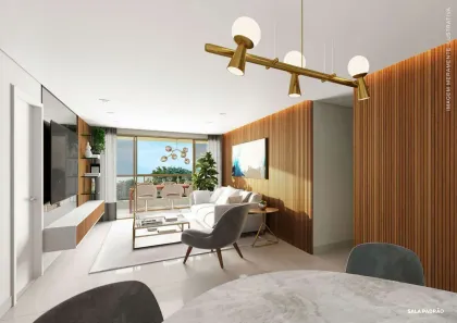 Apartamento com 4 Quartos à venda, 134m² no Apipucos, Recife