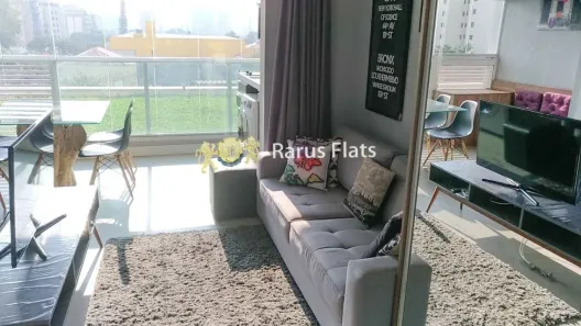 Flat com 1 Quarto para alugar, 33m² no Brooklin Paulista, São Paulo