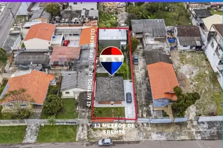 Lote/Terreno à venda, 91m² no Abranches, Curitiba