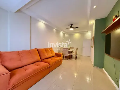 Apartamento com 3 Quartos à venda, 126m² no Gonzaga, Santos