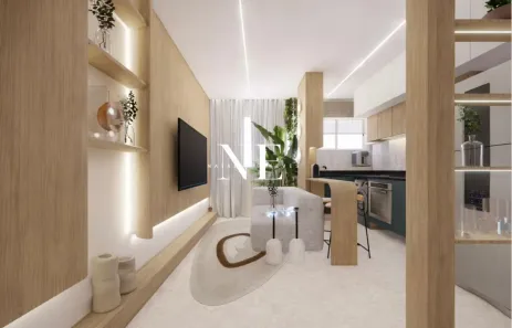 Apartamento com 2 Quartos à venda, 57m² no Centro, São Vicente