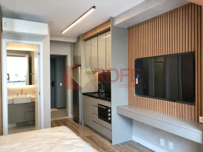 Apartamento com 1 Quarto para alugar, 24m² no Cerqueira César, São Paulo
