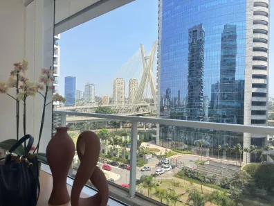 Sala Comercial para alugar, 48m² no Cidade Monções, São Paulo