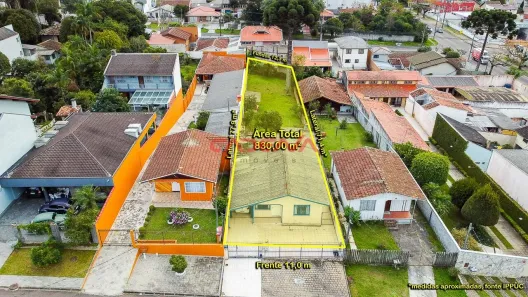 Lote/Terreno à venda, 830m² no Boa Vista, Curitiba