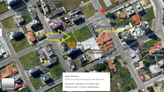 Lote/Terreno à venda, 1800m² no Vicente Pinzon, Fortaleza