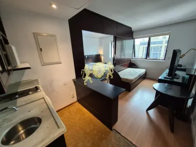 Flat com 1 Quarto para alugar, 27m² no Indianópolis, São Paulo