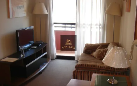 Flat com 1 Quarto para alugar, 54m² no Cidade Monções, São Paulo