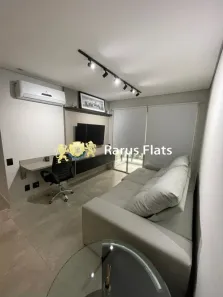 Flat com 1 Quarto para alugar, 43m² no Vila Nova Conceição, São Paulo