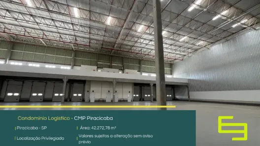 Galpão/Depósito/Armazém para alugar, 42273m² no Conceição, Piracicaba