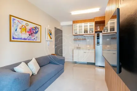 Apartamento com 1 Quarto para venda ou aluguel, 42m² no Indianópolis, São Paulo