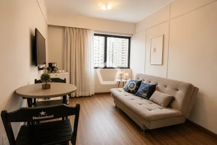 Apartamento com 1 Quarto à venda, 26m² no Indianópolis, São Paulo