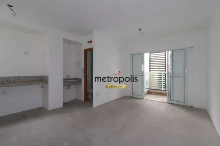 Apartamento com 1 Quarto à venda, 30m² no Jardim, Santo André