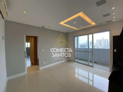 Apartamento com 2 Quartos à venda, 89m² no Gonzaga, Santos