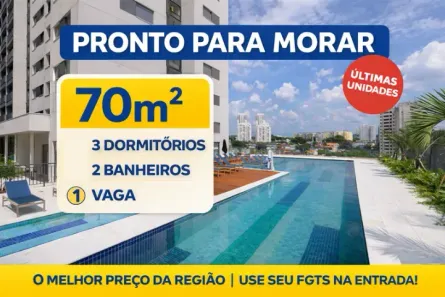 Apartamento com 3 Quartos à venda, 70m² no Vila Sônia, São Paulo