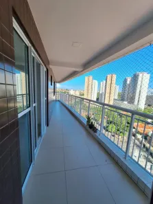 Apartamento com 3 Quartos para alugar, 127m² no Papicu, Fortaleza