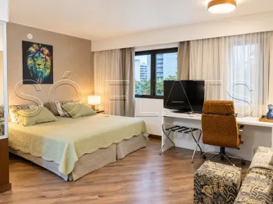 Flat com 1 Quarto à venda, 24m² no Indianópolis, São Paulo