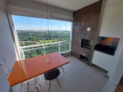 Apartamento com 2 Quartos para alugar, 82m² no Vila Homero, Indaiatuba