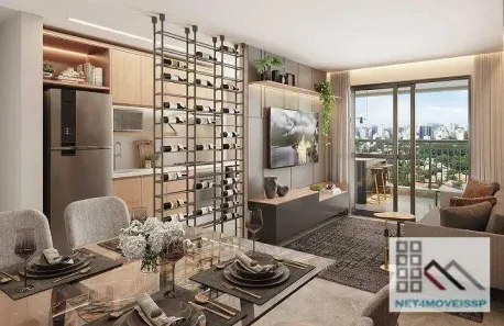 Apartamento com 2 Quartos à venda, 69m² no City América, São Paulo
