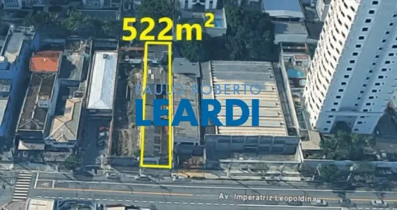 Lote/Terreno à venda, 522m² no Vila Leopoldina, São Paulo