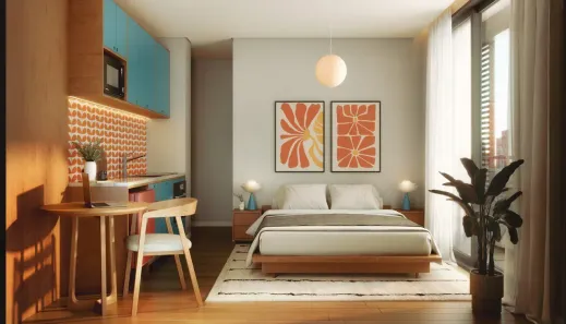 Apartamento à venda, 20m² no Água Verde, Curitiba