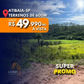 Lote/Terreno à venda, 600m² no Centro, Mairiporã