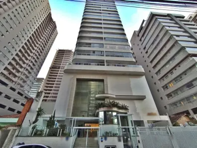 Apartamento com 3 Quartos para alugar, 109m² no Canto do Forte, Praia Grande