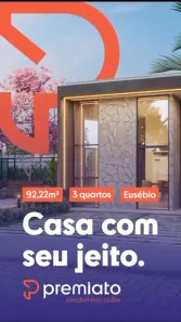 Casa de Condomínio com 3 Quartos à venda, 92m² no Mangabeira, Eusébio