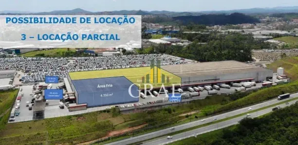 Galpão/Depósito/Armazém para alugar, 15350m² no Loteamento Industrial Coral, Mauá