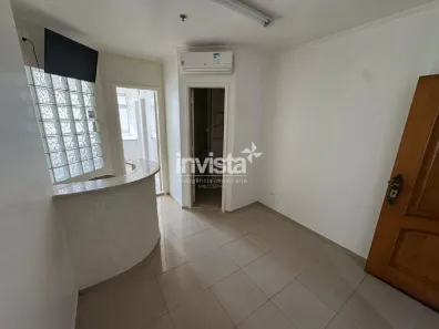 Sala Comercial para alugar, 53m² no Embaré, Santos