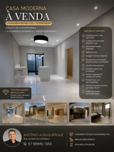 Casa de Condomínio com 3 Quartos à venda, 200m² no Centro, Petrolina